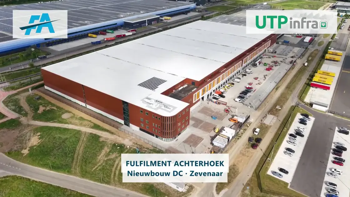 Luchtopname van het DC in Zevenaar